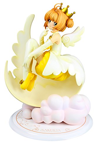 「非常に良い」カードキャプターさくら 木之本桜 エンジェルクラウン 1/7スケール PVC製  (中古品)