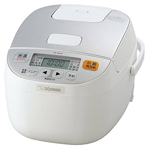 象印 炊飯器 マイコン式 3合 ホワイト NL-BA05-WA(中古品)の通販はその他家電
