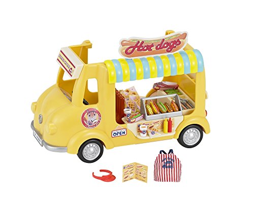 「非常に良い」シルバニアファミリー お店 できたてホットドッグワゴン ミ-79(中古品)
