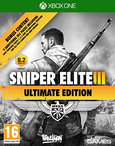 「非常に良い」Xbox1 sniper elite iii ultimate edition &amp; 9 dlc packs (eu)(中古品)