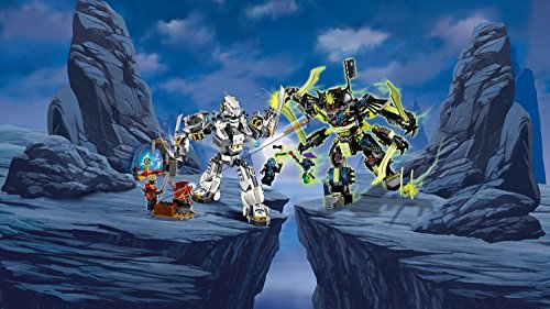 「ほぼ新品」レゴ (LEGO) ニンジャゴー 仕組み揉み合い:生きすだま vs チタン 70737(中古品)