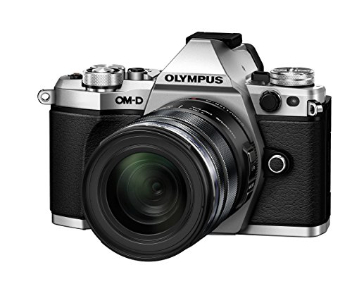 「非常に良い」OLYMPUS ミラーレス一眼 OM-D E-M5 MarkII 12-50mm EZレンズキットシルバー(中古品)