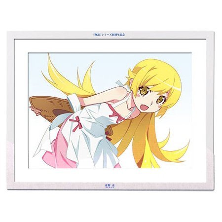 「未使用品」伍周年記念 一番くじ 〈物語〉シリーズ A賞 忍野忍 ビジュアライズフレーム(中古品)