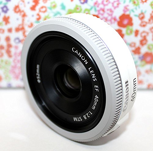 Canon 単焦点レンズ EF40mm F2.8 STM フルサイズ対応-White- [並行輸入品](中古品)