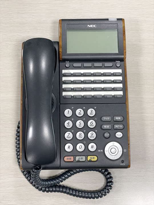 DTL-24D-1D(BK)TEL NEC AspireX DT300シリーズ 24デジタル多機能電話機(中古品)