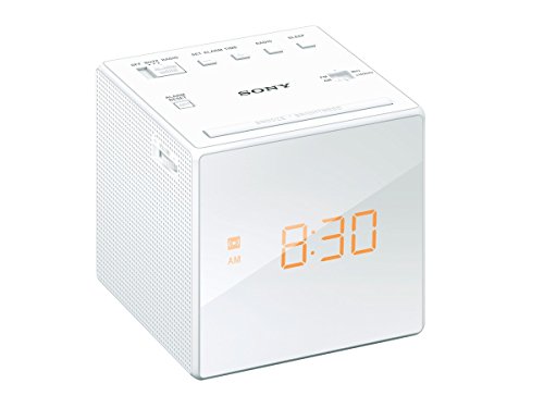 「未使用品」ソニー SONY クロックラジオ ICF-C1 : FM/AM/ワイドFM対応 おやすみタイマ (中古品)