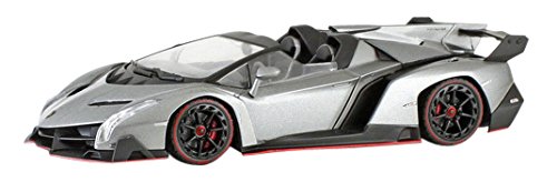 京商オリジナル 1/43 ランボルギーニ ヴェネーノ ロードスター グレー/レッ(中古品)