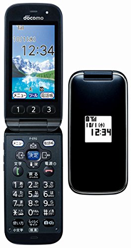 らくらくホンベーシック4　docomo　F-01G　ブラック　黒色(中古品)の通販は 11,400円