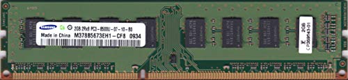 SAMSUNG PC3-8500U (DDR3-1066) 2GB 240ピン DIMM デスクトップパソコン用 (中古品)