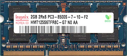 hynix PC3-8500S (DDR3-1066) 2GB SO-DIMM 204pin ノートパソコン用メモリ (中古品) 8,127円