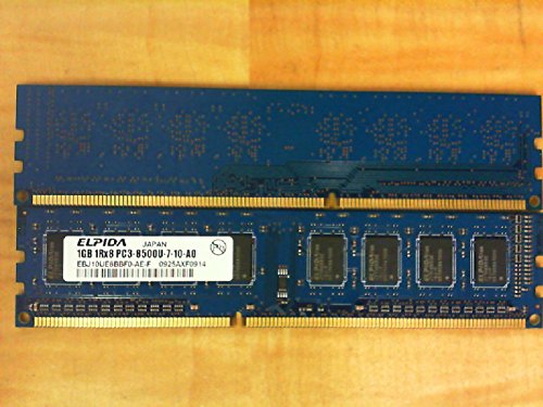 「ほぼ新品」Elpida ebj10ue8bbf0-ae-f 1?GBデスクトップDIMM ddr3?pc8500?( 1066?) Unb(中古品)