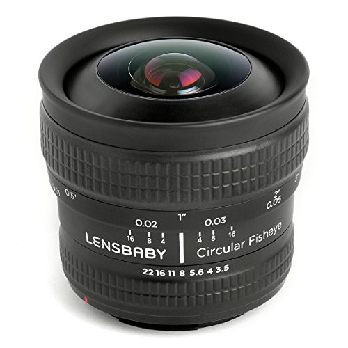 Lensbaby 魚眼レンズ サーキュラーフィッシュアイ 5.8mm F3.5 ニコン Fマウ(中古品)