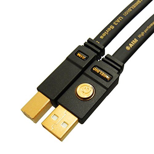 「ほぼ新品」AIMELE AIM SHIELDIOシリーズ オーディオUSBケーブル 3m UA3-R030(中古品)