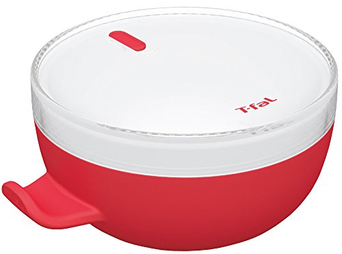 「未使用品」ティファール 電子レンジ専用 鍋 ボール クイックボウル レッド キッチンツ(中古品)
