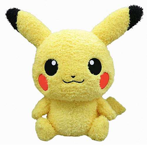 ポケットモンスター ピカチュウ もこもこぬいぐるみ 2L 全長50×55×25cm(中古品)