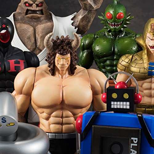 CWF -CHOJIN WRESTLER'S FILE- キン肉マン 7人の悪魔超人編 全高約13cm〜14(中古品)