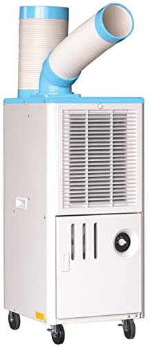 [山善] スポットクーラー （工事不要） 業務用 冷風ダクト200度回転 排熱ダ(中古品)の通販は 161,700円