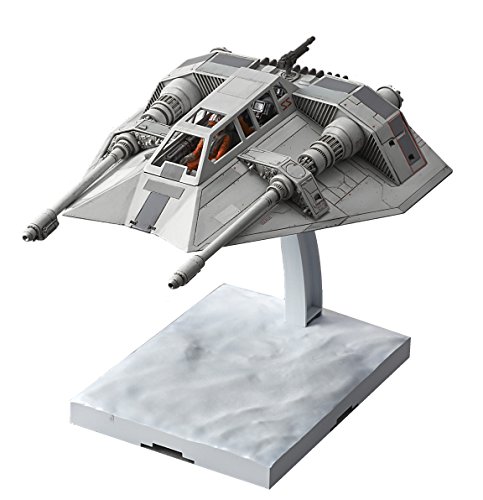 「ほぼ新品」スター・ウォーズ スノースピーダー 1/48スケール プラモデル(中古品)