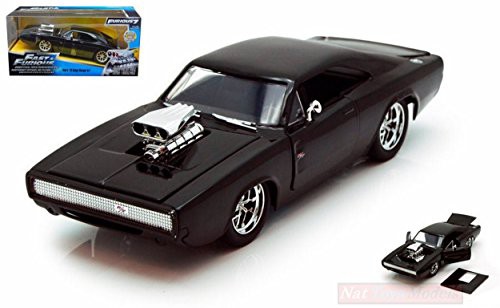 JadaTOYS 1:24scale　FAST & FURIOUS 7 Dom's '70 Dodge Charger R/T　ジェ(中古品)