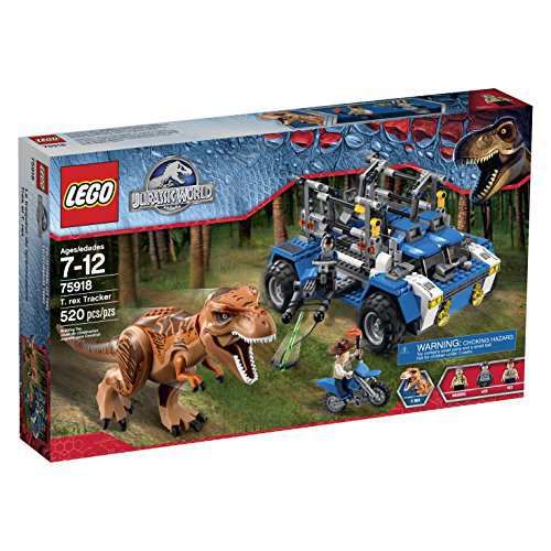 LEGO Jurassic World T. Rex Tracker 75918 Building Kit(中古品)