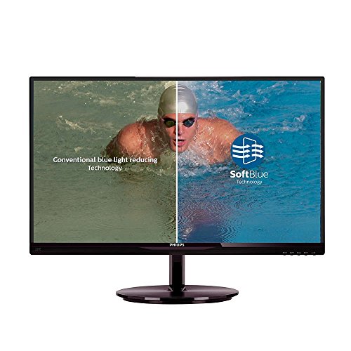 「非常に良い」Philips 21.5型AH-IPSパネル採用ワイド液晶ディスプレイ 5年間フル ソ (中古品)