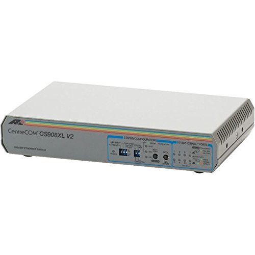 アライドテレシス ギガビットイーサネット・スイッチ CentreCOM GS908XL V2(中古品)
