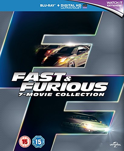 「非常に良い」Fast &amp; Furious 1-7 [Blu-ray] [Region Free](中古品)