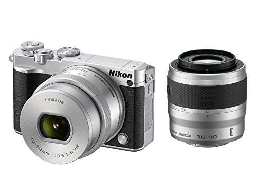 〓 NIKON ミラーレス一眼 Nikon1 J5 ダブルズームキット 〓-
