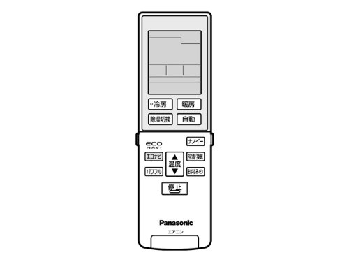 「非常に良い」パナソニック　エアコン用リモコン　 CWA75C3956X 　エアコン（CS-A* ア (中古品)