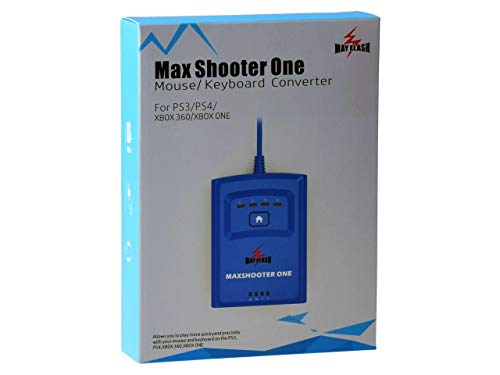 「未使用品」Mayflash Max Shooter One マウス/キーボード コンバーター PS3/PS4/XBOX 3(中古品)