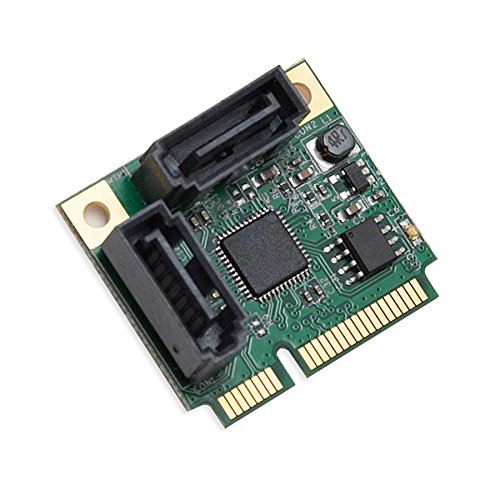 IOクレストミニPCIe 2ポートSATA III RAIDコントローラコンポーネントその (中古品)