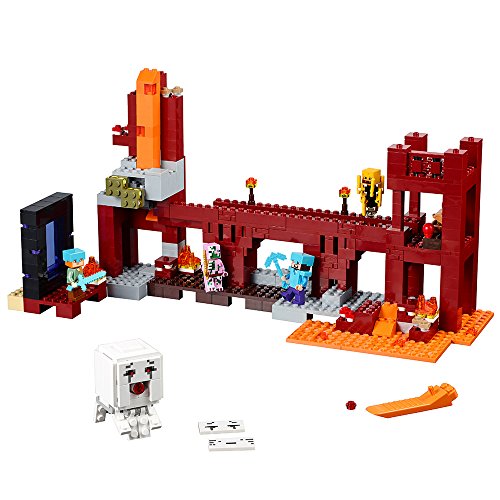LEGO Minecraft 21122 the Nether Fortress Building Kit(中古品)