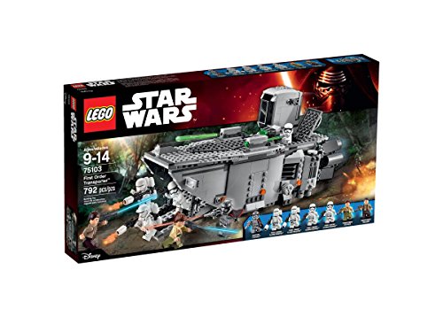 LEGO Star Wars First Order Transporter 75103 Building Kit(中古品)