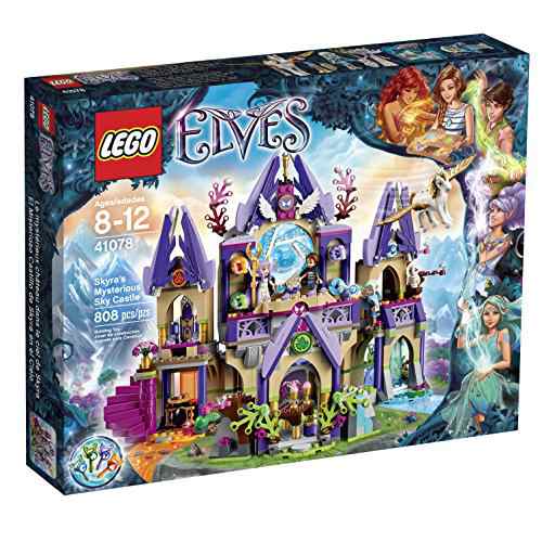 LEGO Elves 41078 Skyra's Mysterious Sky Castle Building Kit(中古品)