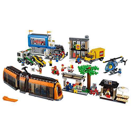 LEGO City Town 60097 City Square Building Kit(中古品)