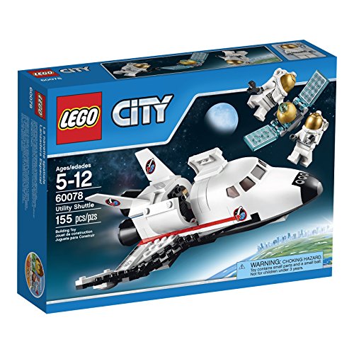 「非常に良い」LEGO City Space Port 60078 Utility Shuttle Building Kit(中古品)
