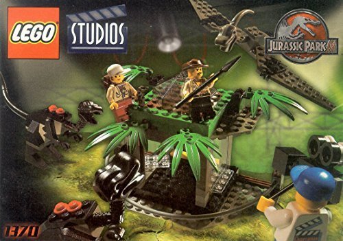 「非常に良い」INSTRUCTION MANUALS for Lego Studios Set #1370 "RAPTOR RUMBLE" by LEGO(中古品)