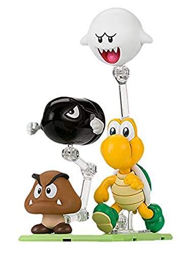 S.H.Figuarts　スーパーマリオ あそべる！プレイセットD 敵わらわら入門編 (中古品)