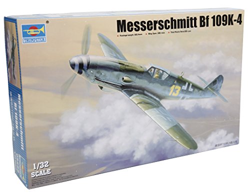 「非常に良い」トランペッター 1/32 ドイツ軍 メッサーシュミット Bf109-K4 プラモデル(中古品) 11,997円