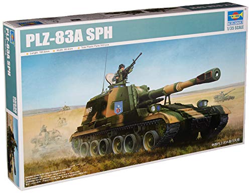 「ほぼ新品」トランペッター 1/35 中国軍 83式152mm自走榴弾砲 プラモデル(中古品)