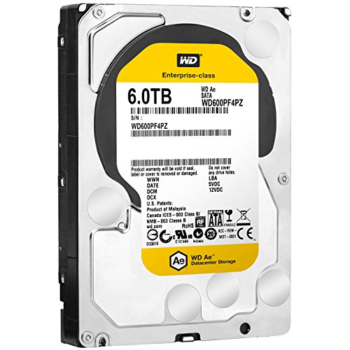 「非常に良い」Western Digital WD Ae Datacenter 6TB 5760RPM(中古品)