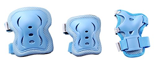 【中古】「非常に良い」BRIDGESTONE(ブリヂストン) キッズプロテクター ライトブルー H3-PAD.A ブリヂストン(BRIDGESTONE) キッズプロテクター ライトブルー H3-PAD.A