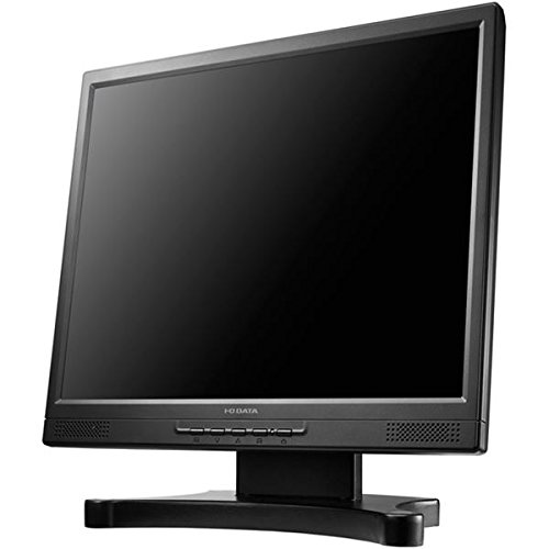 I-O DATA 抵抗膜方式タッチパネル採用 17型タッチパネル液晶 ブラック LCD-(中古品)