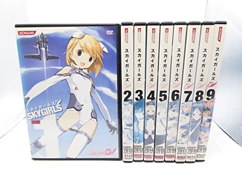 スカイガールズ　DVD 全9巻セット　一部特典付き 未使用品」スカイガールズ [レンタル落ち] （全9巻セット） [ DVD