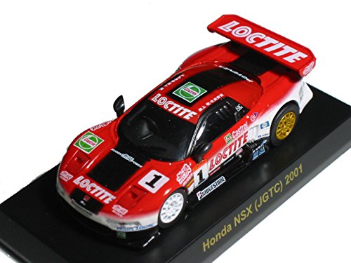 京商 1/64 HONDA ミニカーコレクション NSX JGTC 2001 赤(中古品)
