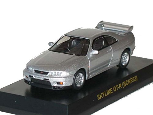 「非常に良い」京商 1/64 ニッサン スカイライン ミニカーコレクション スカイライン GT-R(中古品)