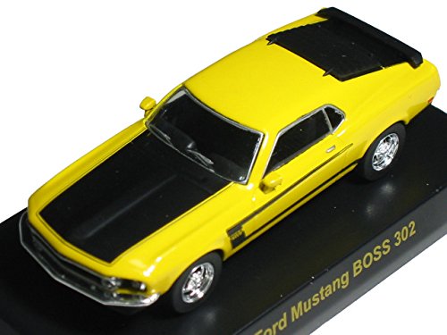 「非常に良い」京商 1/64 USAスポーツカー ミニカーコレクション2 フォード マスタング BO(中古品)