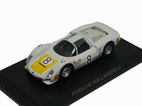 「ほぼ新品」京商 1/64 ポルシェ ミニカーコレクション1 ポルシェ 906 カレラ6 1967 JAP(中古品)