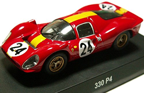 「非常に良い」京商 1/64 フェラーリ ミニカーコレクション4 フェラーリ 330P4 No24(中古品)
