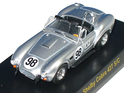 「非常に良い」京商 1/64 USAスポーツカー ミニカーコレクション2 シェルビー コブラ 427S(中古品)